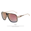MERRY'S Men's Sunglasses Newest Vintage Big Frame Goggle Summer Style UV400