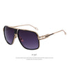 MERRY'S Men's Sunglasses Newest Vintage Big Frame Goggle Summer Style UV400