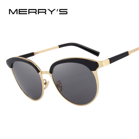 MERRY'S DESIGN Women Retro Cat Eye Sunglasses Lady Polarized Sun Glasses 100% UV Protection S'6214
