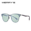 MERRY'S DESIGN Men/Women Classic Retro Rivet Sunglasses 100% UV Protection S'8208