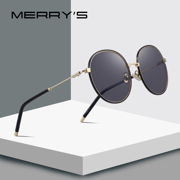 MERRY'S DESIGN Women Fashion Sunglasses   Metal Temple 100% UV Protection S'6366
