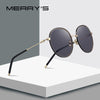 MERRY'S DESIGN Women Fashion Sunglasses   Metal Temple 100% UV Protection S'6366
