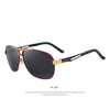 MERRY'S Men Classic Polarized Rectangle Sun glasses HD Polarized Aluminum Driving Sun glasses S'8758
